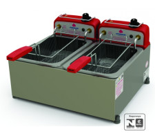 Fritador Elétrico 10 Litros 02 Cubas Inox PR-20E Progás