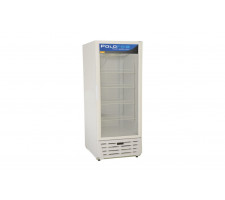 Refrigerador Vertical Slim 370L Porta Vidro Polofrio 2401