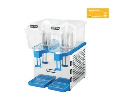 Refresqueira Dupla com Pá 02 Cubas de 15 Litros Slim Croydon RSDP
