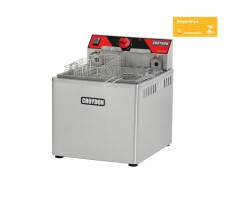 Fritador Elétrico de Mesa com 02 Cestos Água e Óleo 5.000W Croydon FAM5-2