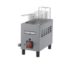 Fritador à Gás 01 Cuba 03 Litros Inox Croydon F1AG