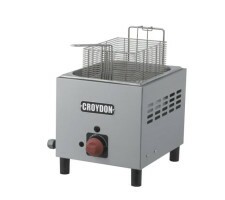 Fritador à Gás 01 Cuba 4,5 Litros Inox Croydon F1BG