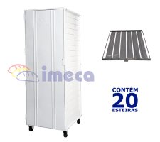 Armário De Pão De Sal Com 20 Assadeiras de 6 tiras 58x70 IMECA - 614