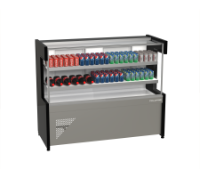 Balcão Refrigerado premium Vidro Curvo 02 Placas Frias 1,00 metro Polo Frio - 3101