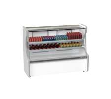 Balcão Refrigerado Pop Luxo Vidro Reto 02 Placas Frias 1,80 metro Polo Frio - 3010