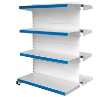 Gondola Central cotinuação 1,70alt New master Cristal Aço 461946