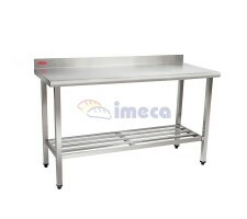Mesa Multiuso com grade e Testeira inox 1,00 x 0,60 IMECA - 6079
