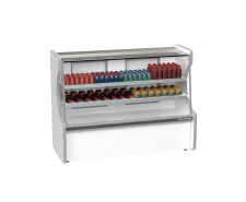 Balcão Refrigerado Pop Luxo Vidro Reto 02 Placas Frias 1,25 metro Polo Frio - 3004