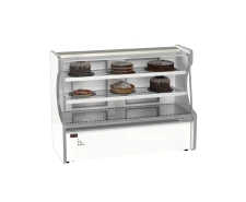 Balcão Refrigerado Para Tortas e Bolos Pop Luxo Vidro Reto 1,00 metro Polo Frio - 5001