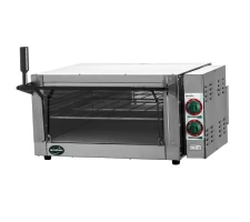 Forno Guilhotina elétrico 1 câmara Frente e Lateral Inox 45X60 METAL INOX - PE1S