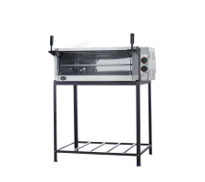 Forno Guilhotina elétrico 1 câmara Frente e Lateral Inox 80X60 METAL INOX - PE3S